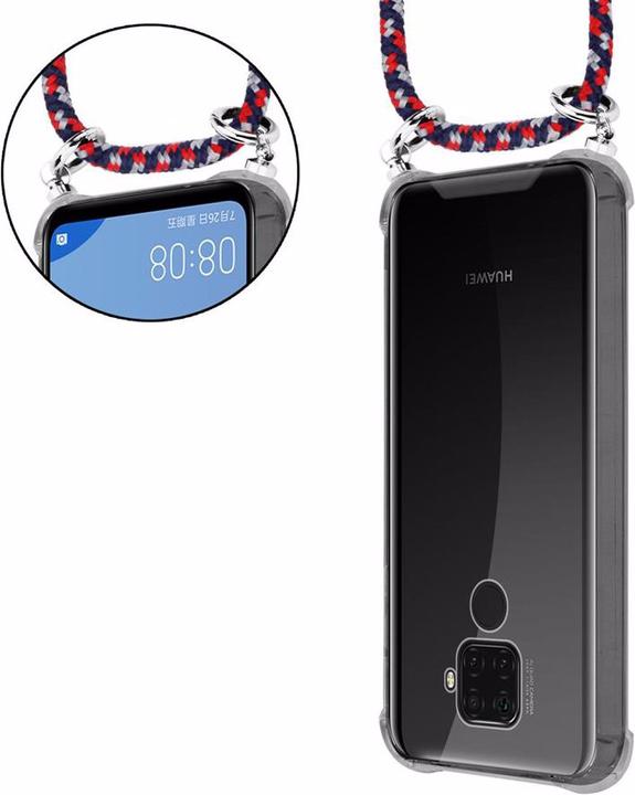 Produktbild Cadorabo TPU Handy Kette SILBER Cover