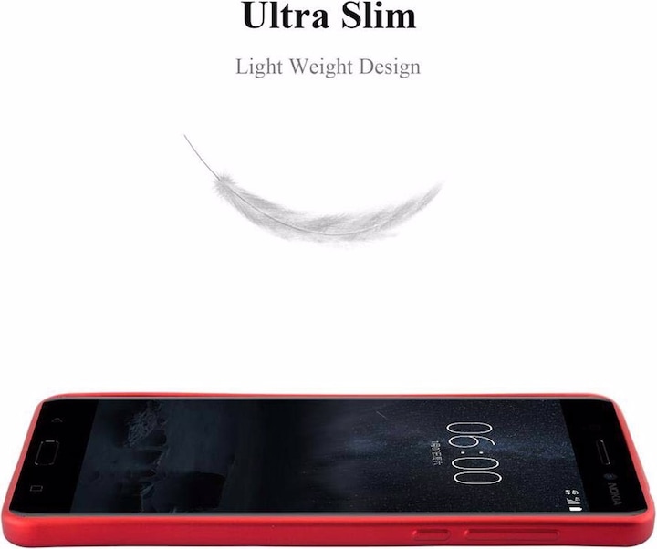 Produktbild Cadorabo TPU Matt Metallic Cover (Huawei Y6 (2017))