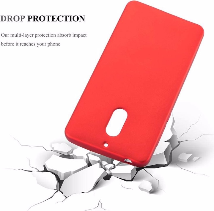 Produktbild Cadorabo TPU Matt Metallic Cover (Huawei Y6 (2017))