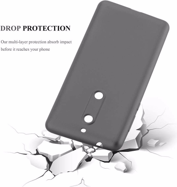 Produktbild Cadorabo TPU Matt Metallic Cover (Huawei Y5 (2017))
