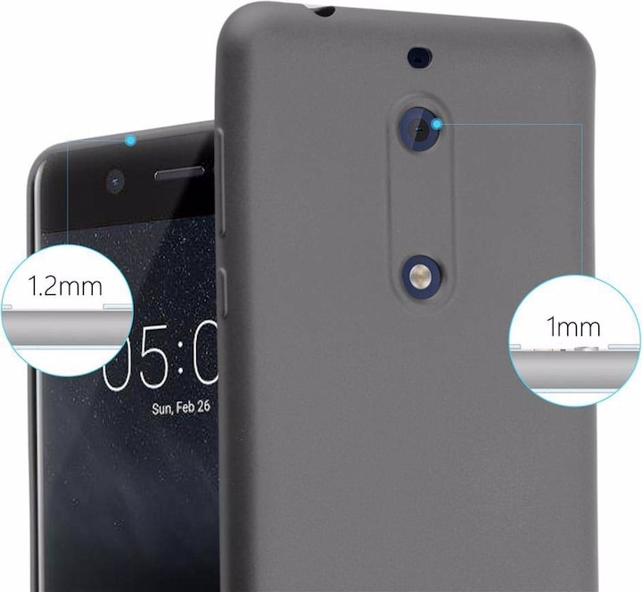 Produktbild Cadorabo TPU Matt Metallic Cover (Huawei Y5 (2017))