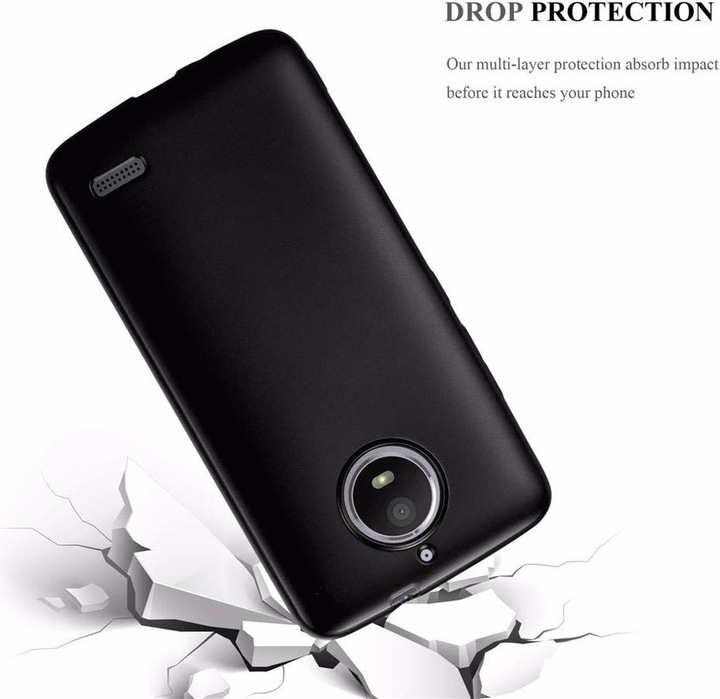 Produktbild Cadorabo TPU Matt Metallic Cover (Motorola Moto E4)