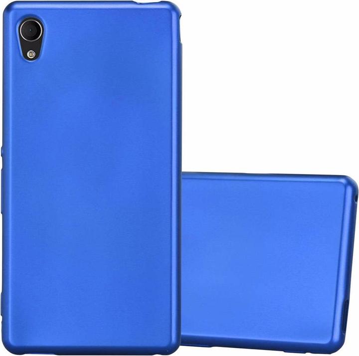 Actual product image Cadorabo TPU Matt Metallic Cover (Sony Xperia M4 Aqua)