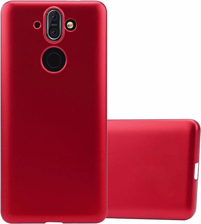 Image du produit Cadorabo Couverture métallique mate TPU (Nokia 8 Sirocco)