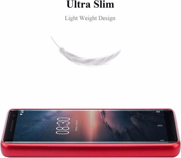 Image du produit Cadorabo Couverture métallique mate TPU (Nokia 8 Sirocco)