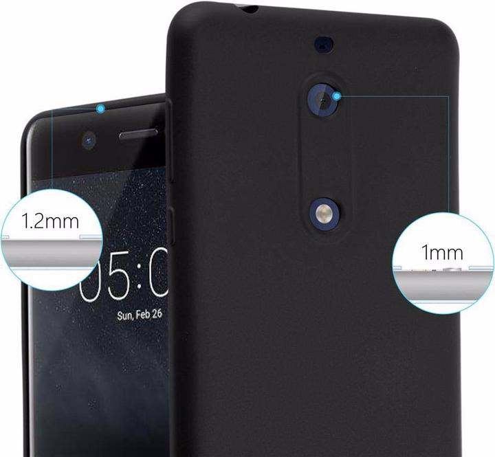 Actual product image Cadorabo TPU Matt Metallic Cover (Huawei Y5 (2017))