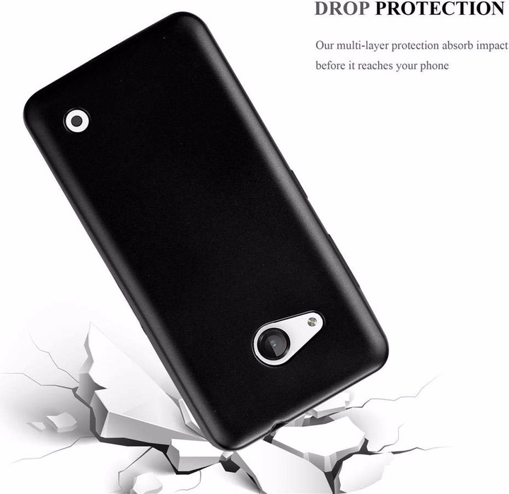Produktbild Cadorabo TPU Matt Metallic Cover (Microsoft Lumia 550)