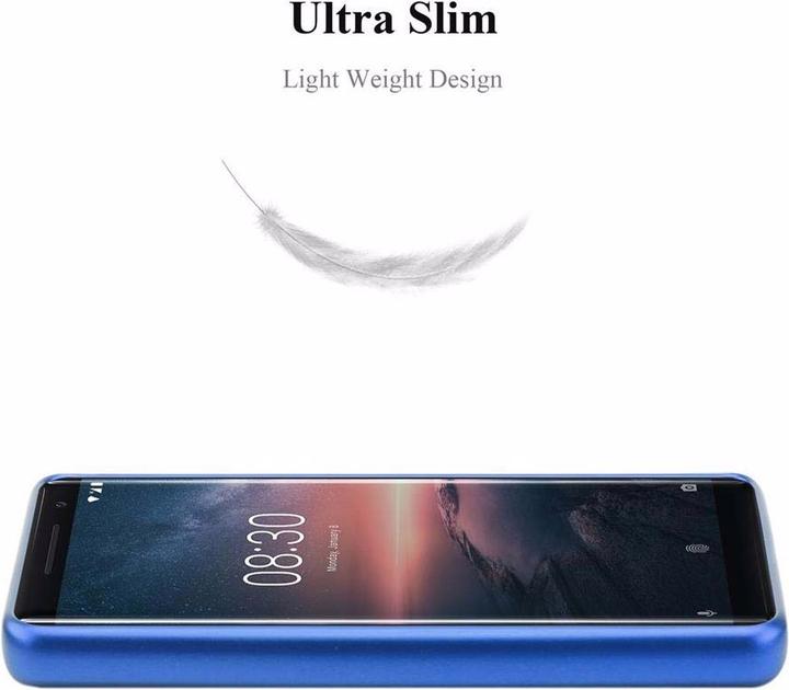 Actual product image Cadorabo TPU Matt Metallic Cover (Nokia 8 Sirocco)