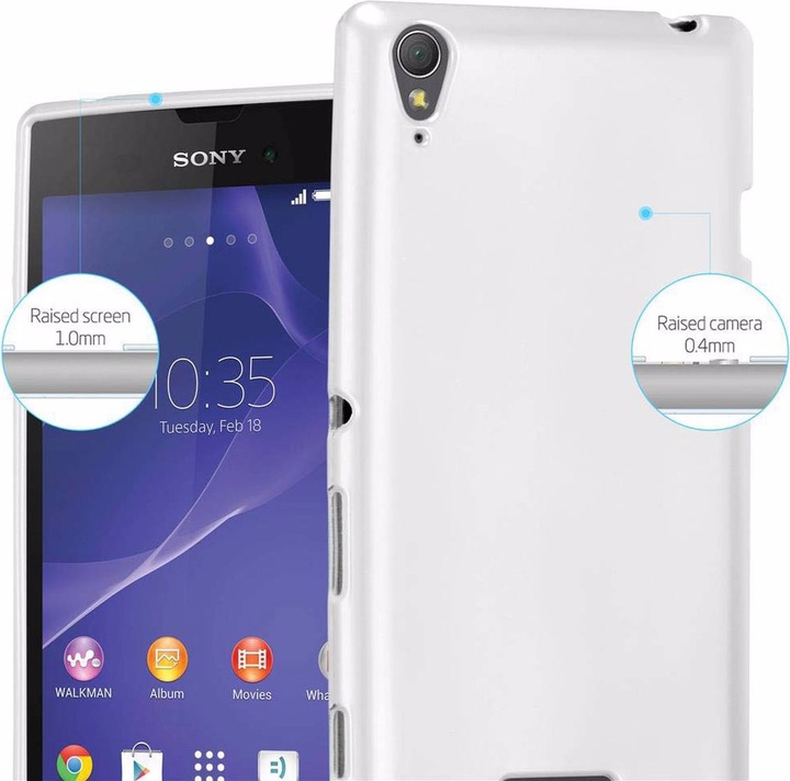 Produktbild Cadorabo TPU Matt Metallic Cover (Sony Xperia T3)