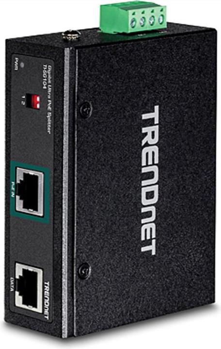 Produktbild Trendnet TI-SG104 PoE-Splitter (DIN-Schienenmontage möglich) (PoE Splitter)
