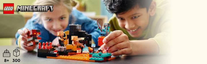 Actual product image LEGO The Nether Bastion (21185, LEGO Minecraft)