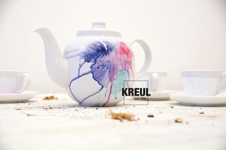 Productafbeelding Kreul 16209 - Glas & Porselein Klassiek roze, in potje van 20 ml, briljante glas- en porseleinverf a (Roze, 20 ml)