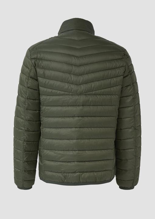Produktbild S.Oliver Outdoor-Jacke Leichte Steppjacke mit sportiven Kontrastdetails | 360° Circular Vision (M)