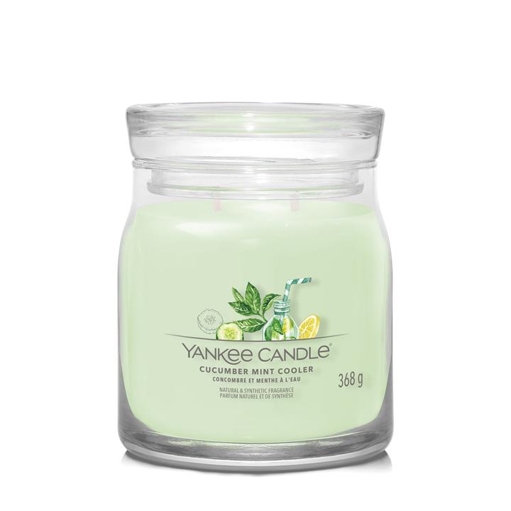 Immagine prodotto Yankee Candle Duftkerze Cucumber Mint Cooler Signature Medium Jar