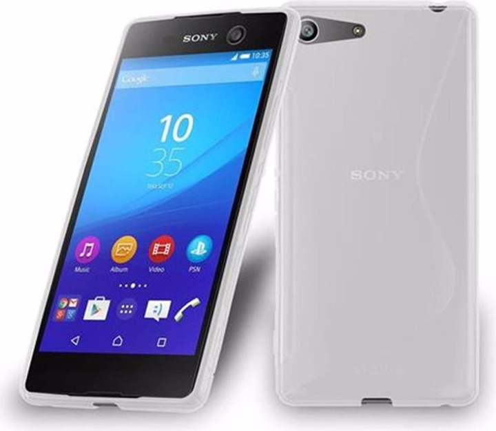 Actual product image Cadorabo TPU S-Line Cover (Sony Xperia M5)