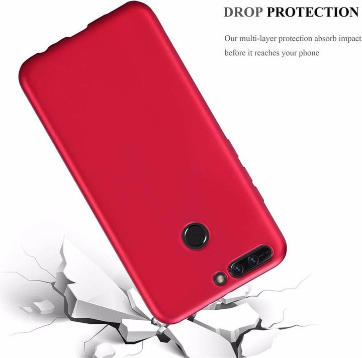 Produktbild Cadorabo TPU Matt Metallic Cover (Honor 8 Pro)