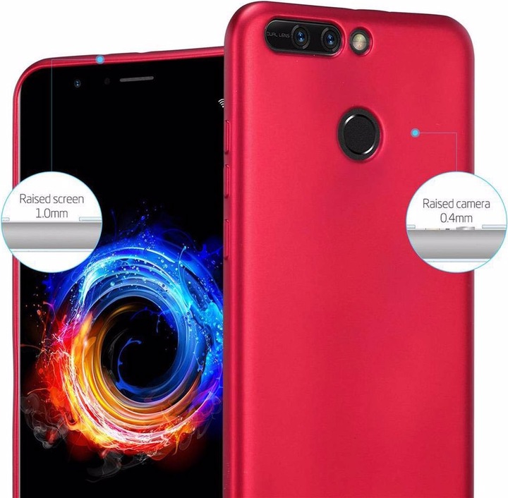 Produktbild Cadorabo TPU Matt Metallic Cover (Honor 8 Pro)
