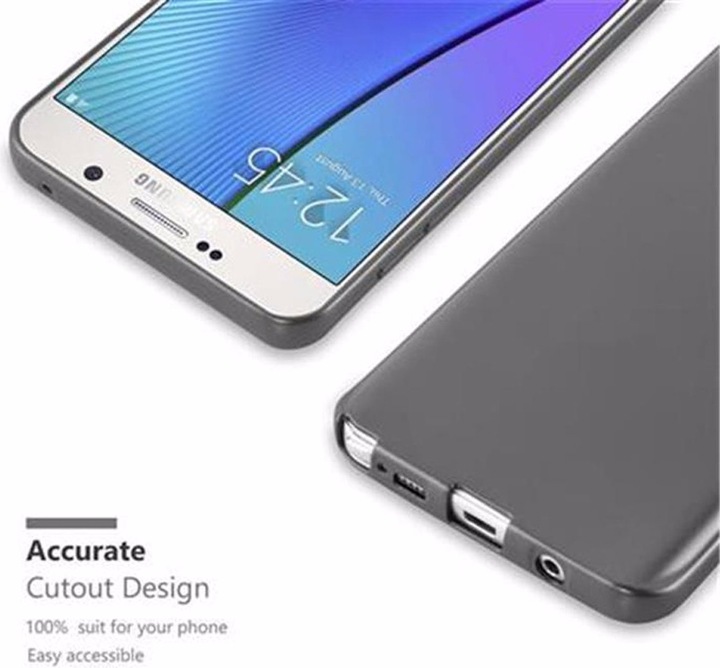 Produktbild Cadorabo TPU Matt Metallic Cover (Samsung Galaxy Note 5)