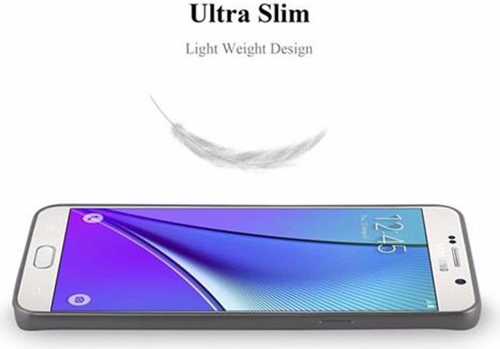 Produktbild Cadorabo TPU Matt Metallic Cover (Samsung Galaxy Note 5)
