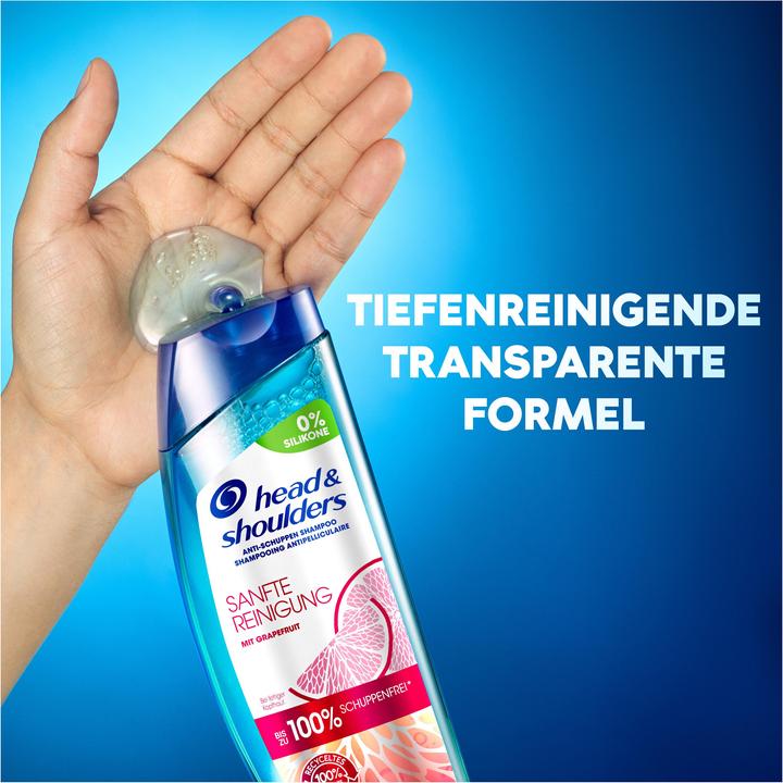 Actual product image Head & Shoulders Sanfte Reinigung (250 ml, Liquid shampoo)