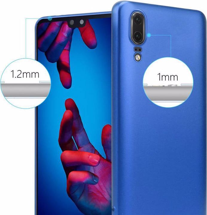 Actual product image Cadorabo TPU Matt Metallic Cover (Cubot P20)