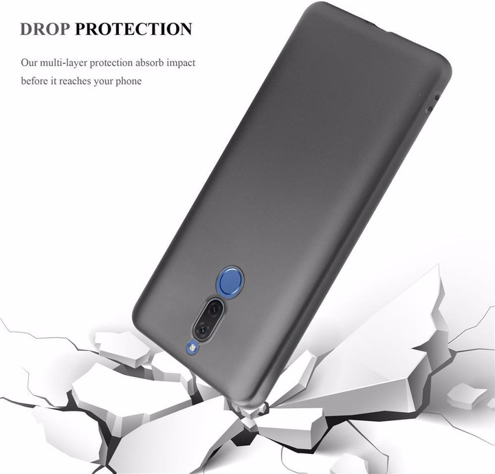 Actual product image Cadorabo TPU Matt Metallic Cover (Mate 10 Lite)