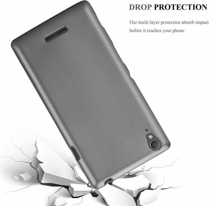 Produktbild Cadorabo TPU Matt Metallic Cover (Sony Xperia T3)