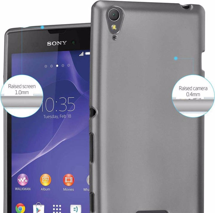 Produktbild Cadorabo TPU Matt Metallic Cover (Sony Xperia T3)