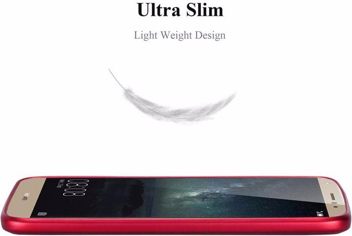 Actual product image Cadorabo TPU Matt Metallic Cover (Mate S)