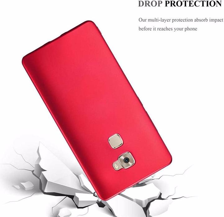 Actual product image Cadorabo TPU Matt Metallic Cover (Mate S)