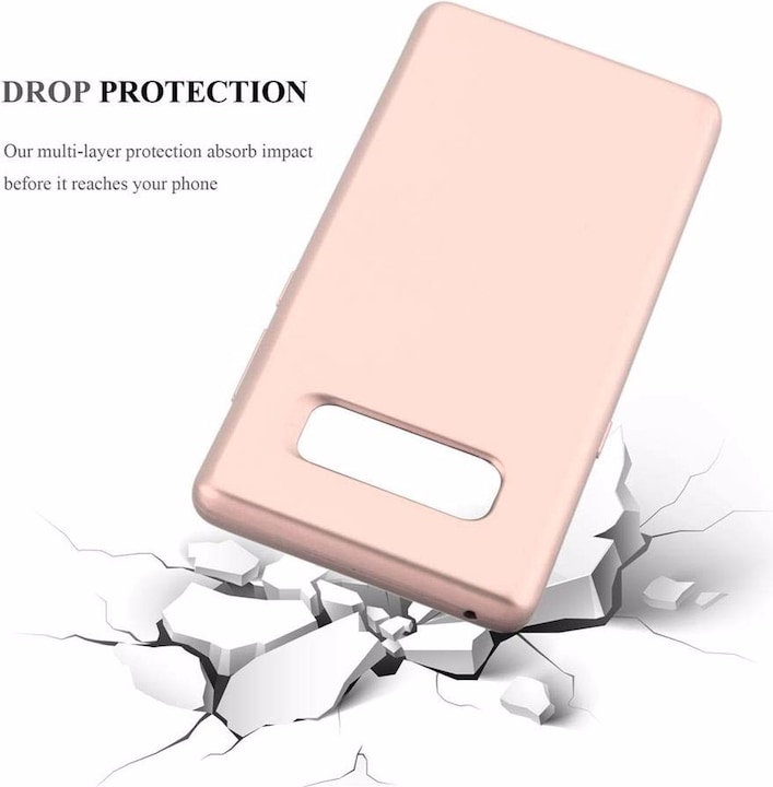 Actual product image Cadorabo TPU Matt Metallic Cover (Samsung Galaxy Note 8)