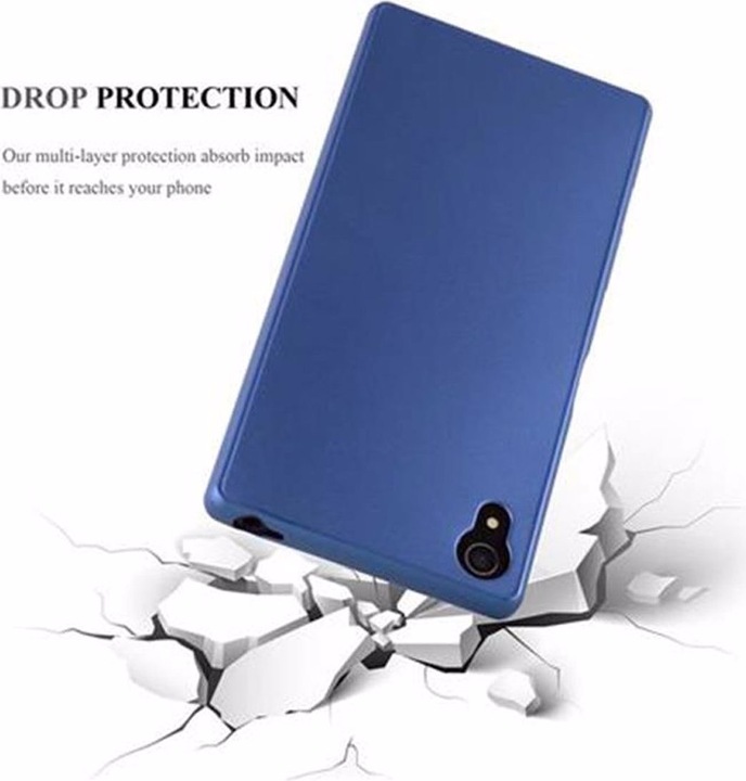 Produktbild Cadorabo TPU Matt Metallic Cover (Sony Xperia Z5)