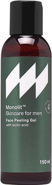 Actual product image Monolith Skincare For Men Face Peeling Gel cleansing facial cleansing scrub for men 150ml (Cleansing scrub, 150 ml)