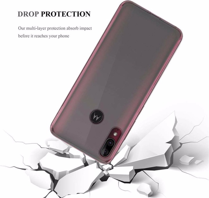 Immagine prodotto Cadorabo TPU ultra sottile AIR Cover (Motorola Moto E6 Plus)