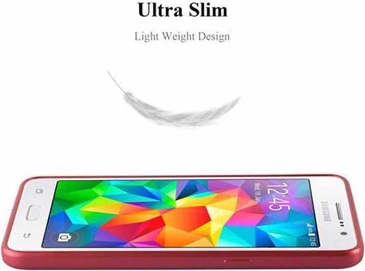 Produktbild Cadorabo TPU Matt Metallic Cover (Samsung Galaxy Grand Prime)