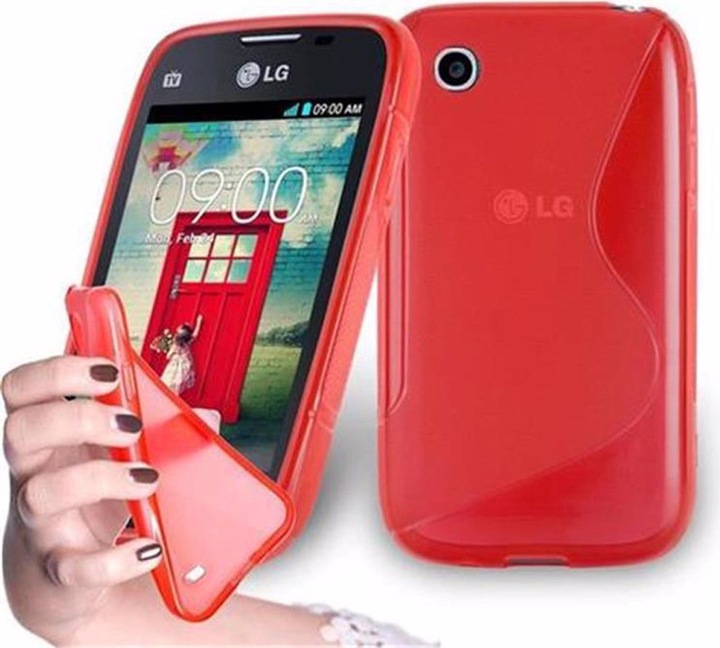 Actual product image Cadorabo TPU S-Line Cover (LG L40)