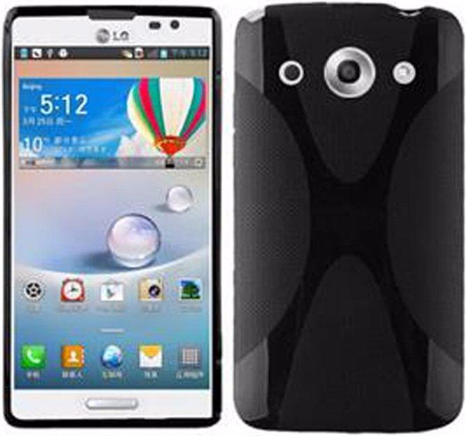 Actual product image Cadorabo TPU X-Line Cover (LG G Pro 2)
