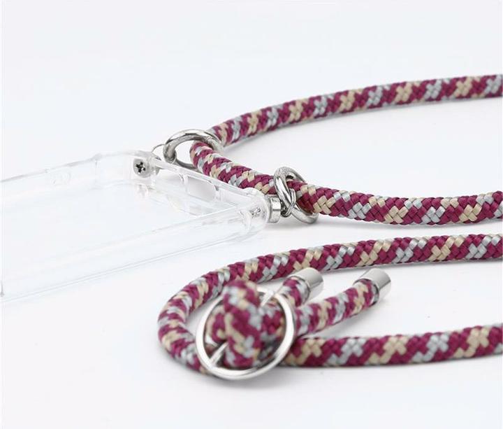 Produktbild Cadorabo TPU Handy Kette SILBER Cover