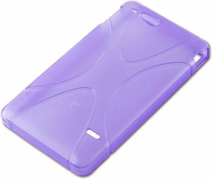 Actual product image Cadorabo TPU X-Line Cover (Sony Xperia Go ST27i)