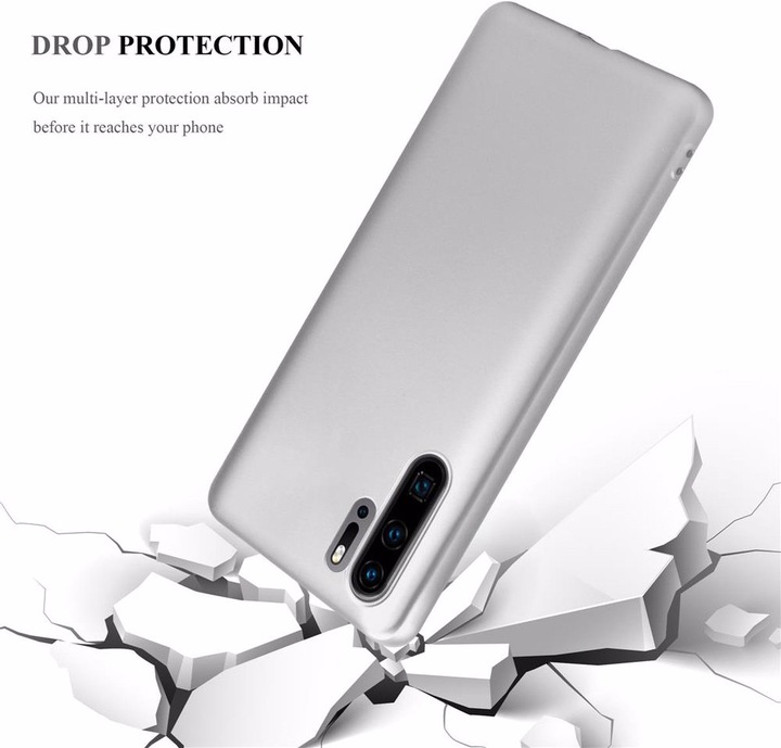Produktbild Cadorabo TPU Matt Metallic Cover (Huawei P30 Pro)