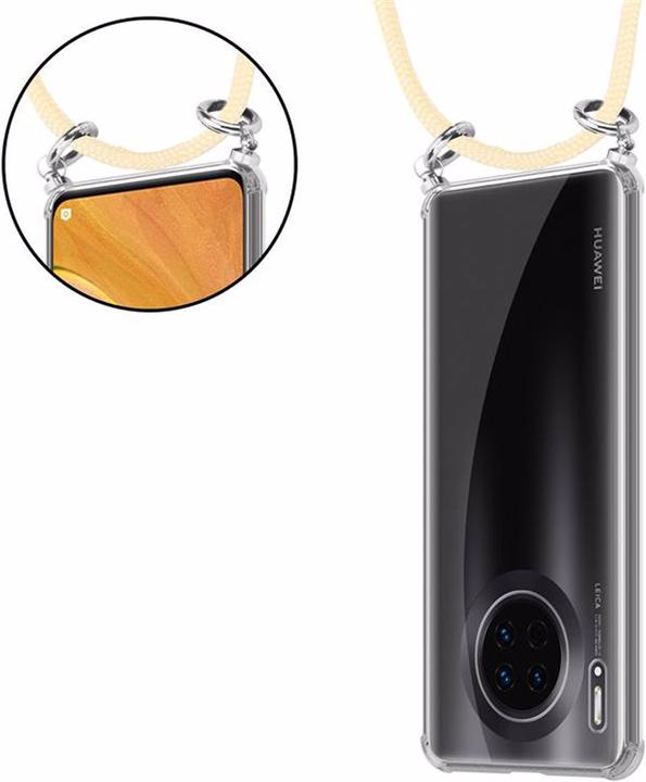 Produktbild Cadorabo TPU Handy Kette SILBER Cover