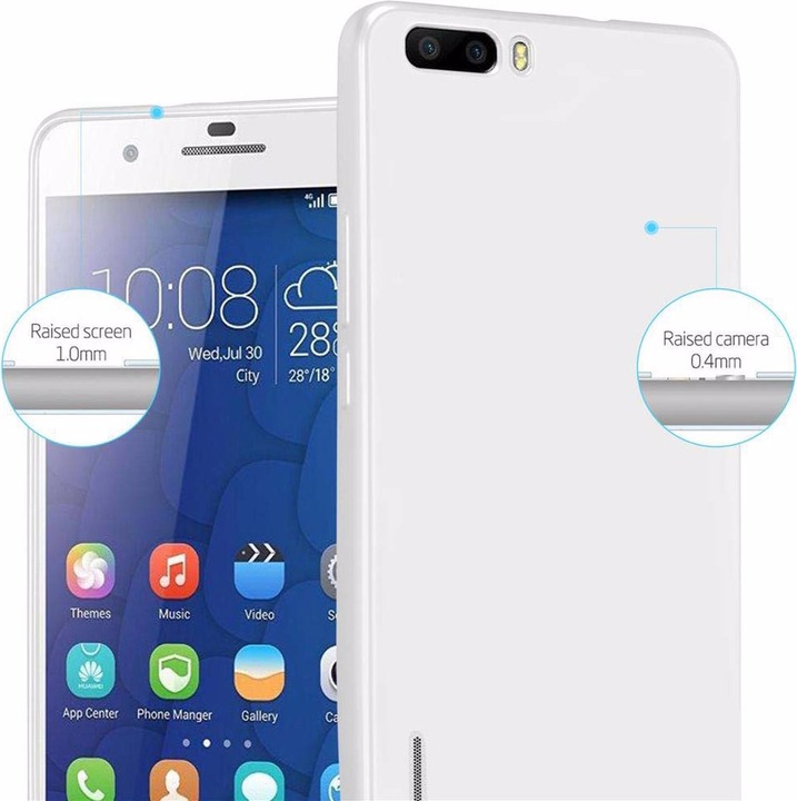 Produktbild Cadorabo TPU Matt Metallic Cover (Apple iPhone 6 Plus)