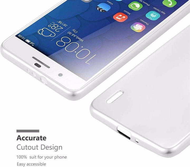 Produktbild Cadorabo TPU Matt Metallic Cover (Apple iPhone 6 Plus)