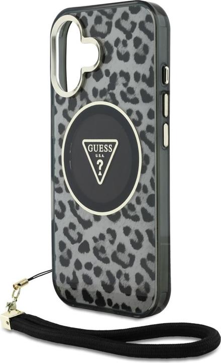 Image du produit Guess HC IML Leopard Triangle Cord (Apple iPhone 16)