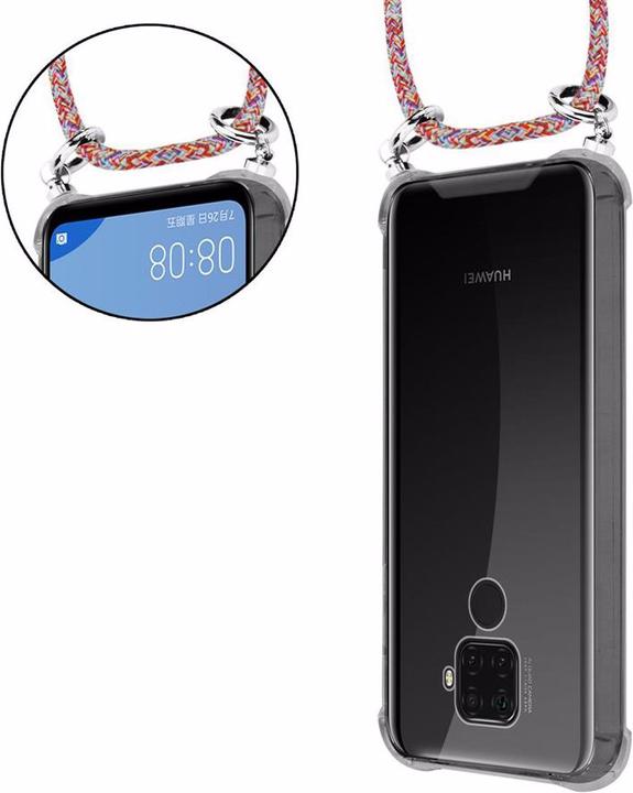 Produktbild Cadorabo TPU Handy Kette SILBER Cover