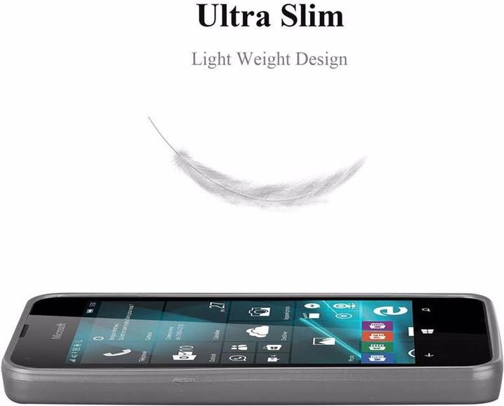 Image du produit Cadorabo Couverture métallique mate TPU (Microsoft Lumia 550)