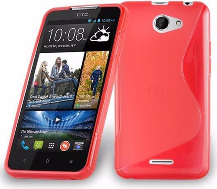 Actual product image Cadorabo TPU S-Line Cover (HTC Desire 516)