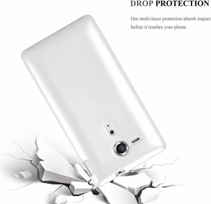 Image du produit Cadorabo Couverture métallique mate TPU (Sony Xperia SP)