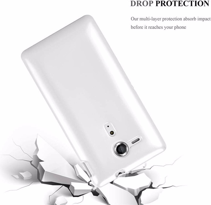 Produktbild Cadorabo TPU Matt Metallic Cover (Sony Xperia SP)