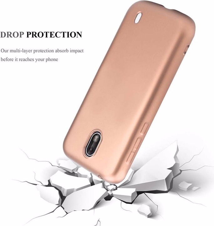 Produktbild Cadorabo TPU Matt Metallic Cover (Nokia 1)